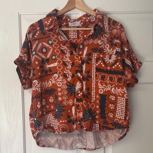 Hawaiian Button-Up Shirt